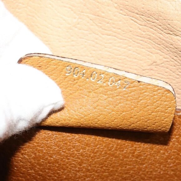 GUCCI GG Supreme Shoulder Bag PVC White Gold 904 02 047 Auth BA3348 - Picture 13 of 16